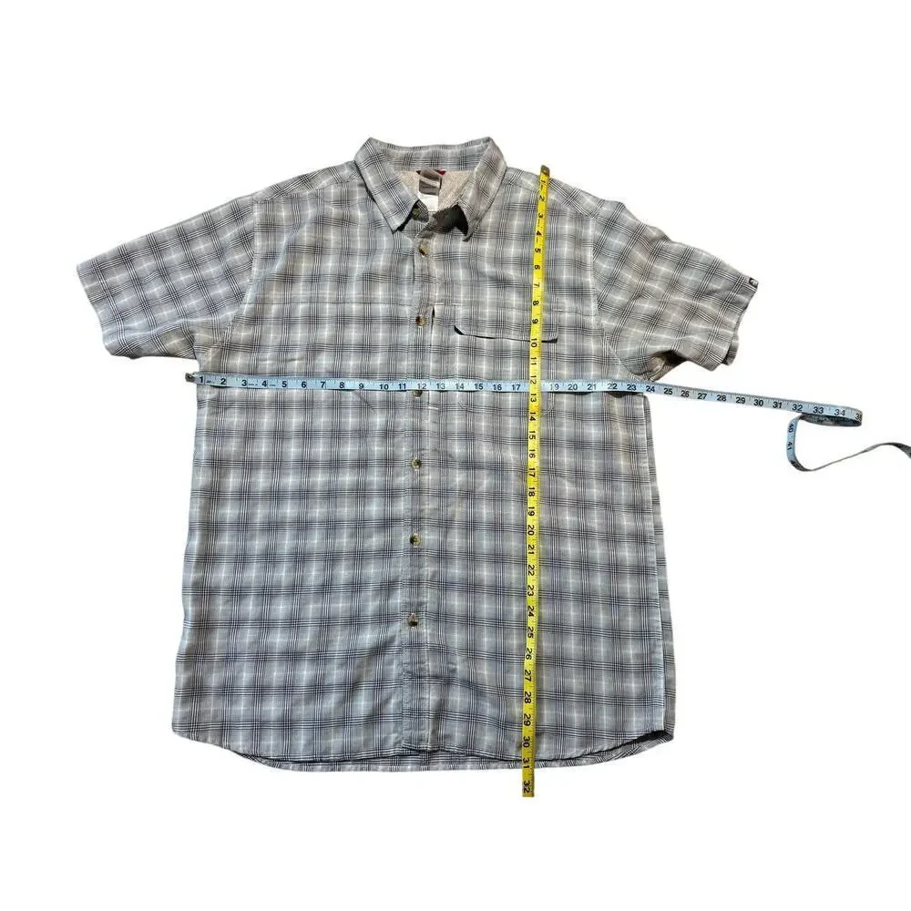 NORTH FACE short sleeve, button down, shirt, XL Mens, quick dry, lightweight